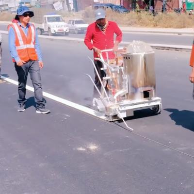 Thermoplastic road marking machine in Dubai